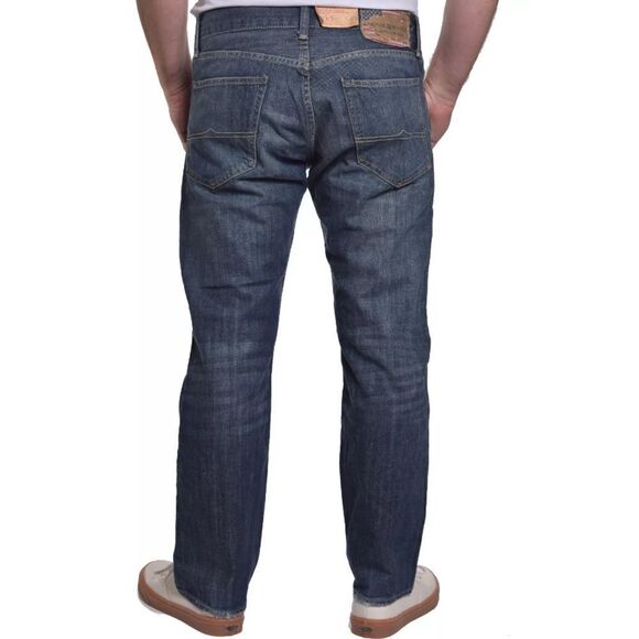 Denim & Supply Ralph Lauren Dark Blue Jeans Slouch - Picture 2 of 12
